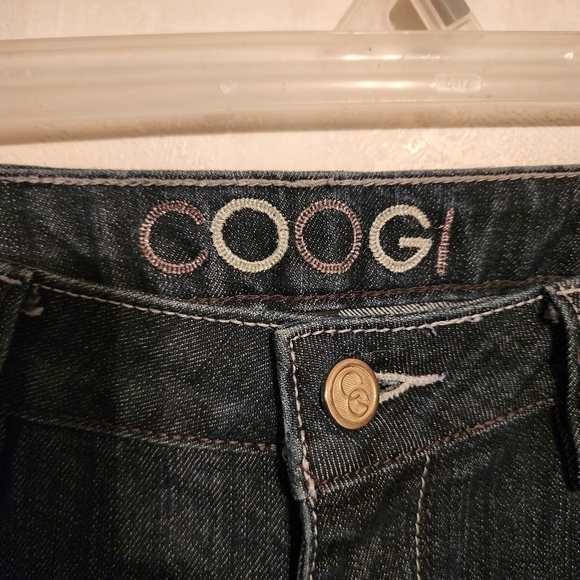 Vtg Made in USA Coogi Authentic Sexy Demin Jeans Juniors Sz 9/10 (crease lines) - Picture 5 of 16